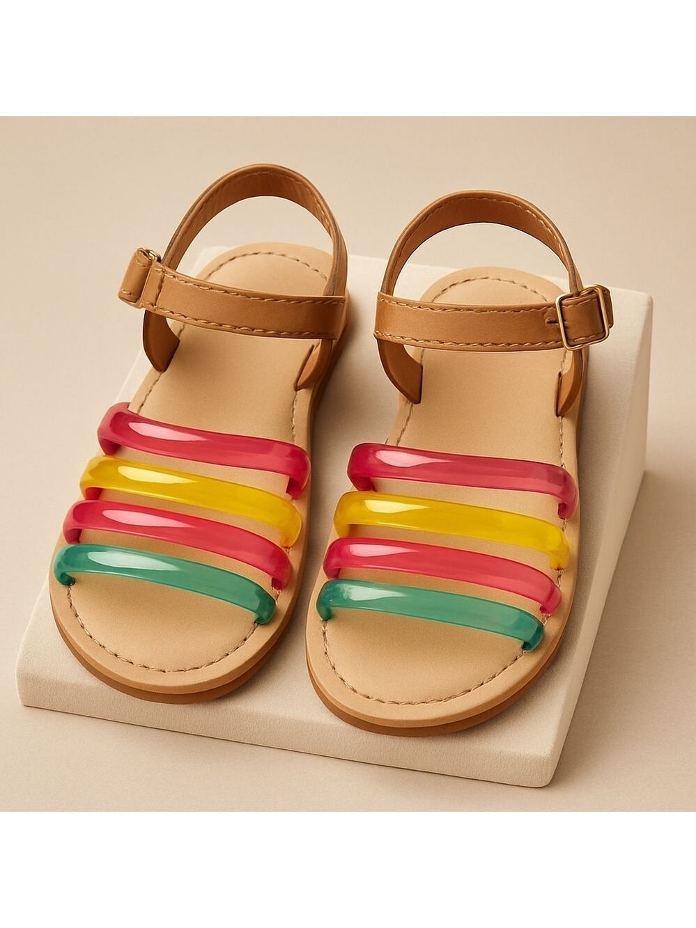 NWOT Old Navy Sz 9 Colorful Kids Sandals
